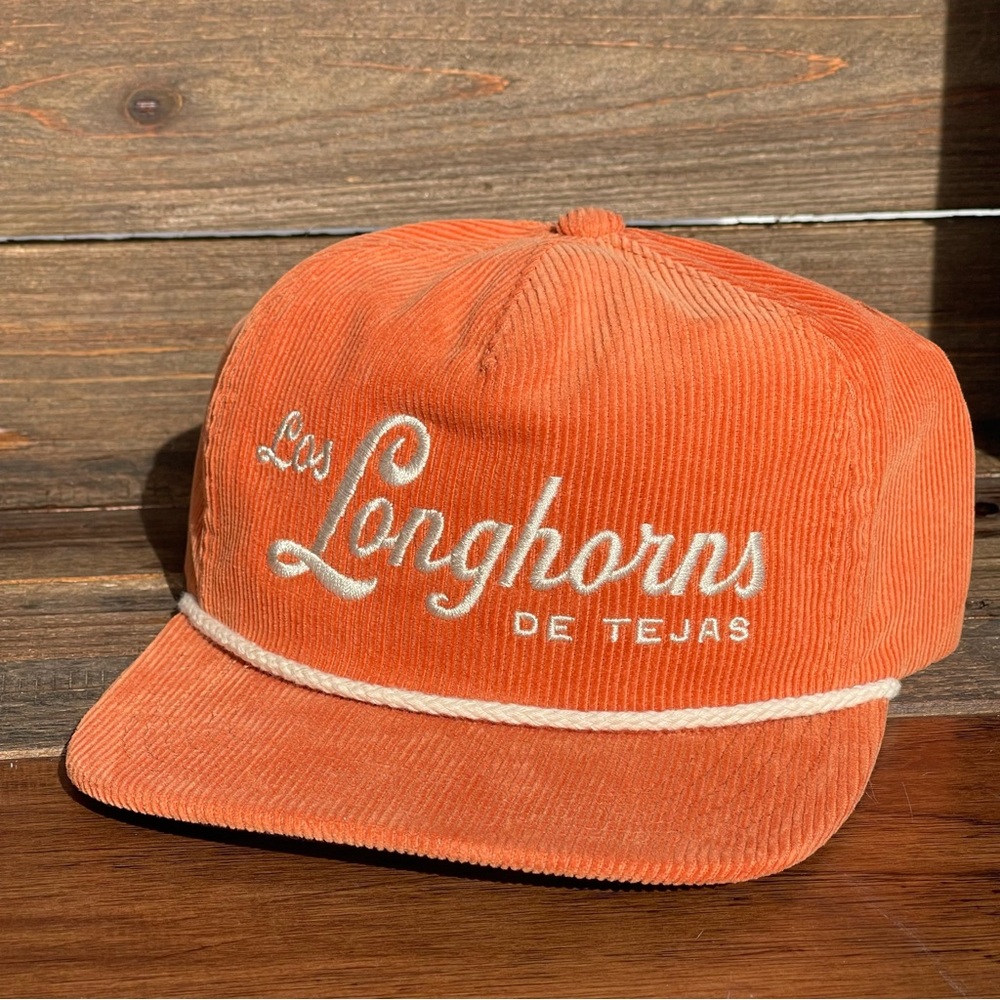 Howler Brothers x University Of Texas Corduroy Rope Hat Limited Edition Snapback